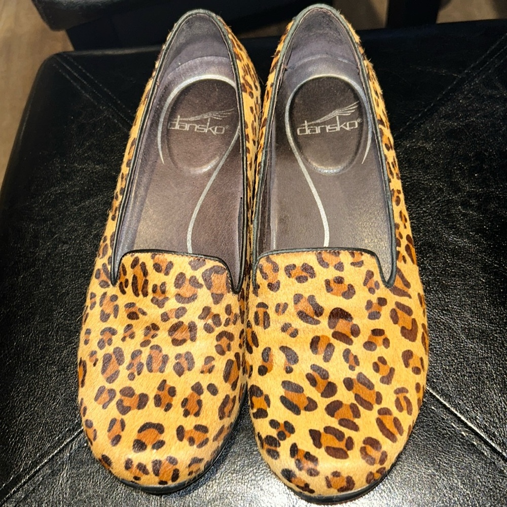 dansko olivia leopard
